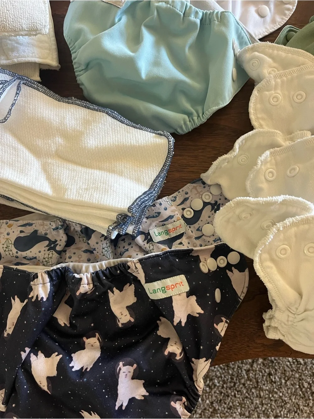 Reusable diaper bundle/haul
